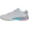 imageKSwiss Womens Hypercourt Express 2 Tennis ShoeNimbus CloudLilac GrayNeon Purple
