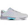 imageKSwiss Womens Hypercourt Express 2 Tennis ShoeNimbus CloudLilac GrayNeon Purple