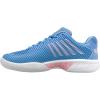 imageKSwiss Womens Hypercourt Express 2 Tennis ShoeSilver Lake BlueWhiteOrchid Pink