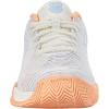 imageKSwiss Womens Hypercourt Express 2 Tennis ShoeStar WhitePeach FuzzHeather