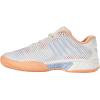 imageKSwiss Womens Hypercourt Express 2 Tennis ShoeStar WhitePeach FuzzHeather