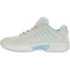 imageKSwiss Womens Hypercourt Express 2 Tennis ShoeVaporous GrayWhiteBlue Glow
