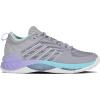 imageKSwiss Womens Hypercourt Supreme 2 Tennis ShoeLilac GrayNimbus CloudNeon Purple