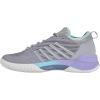 imageKSwiss Womens Hypercourt Supreme 2 Tennis ShoeLilac GrayNimbus CloudNeon Purple