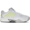 White/Gray Violet/Lime Green