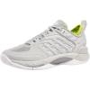 imageKSwiss Womens Hypercourt Supreme 2 Tennis ShoeGray VioletWhiteLime Green
