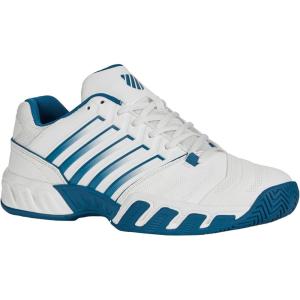 imageKSwiss Mens Bigshot Light 4 Tennis ShoeBrilliant WhiteCelestialScuba Blue