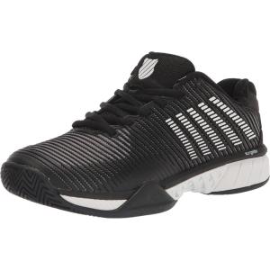 imageKSwiss Mens Hypercourt Express 2 Tennis ShoeBlackWhiteHighrise