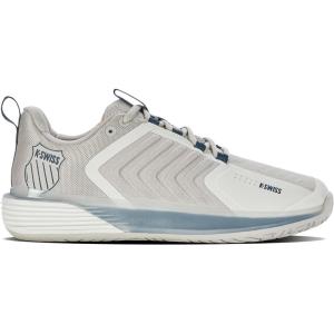 imageKSwiss Mens Ultrashot 3 Tennis ShoeStar WhiteMoonstruckIndian Teal