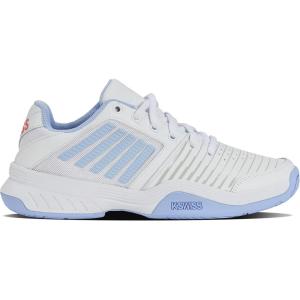 imageKSwiss Womens Court Express Tennis ShoeWhiteOpen AirStrawberry Ice