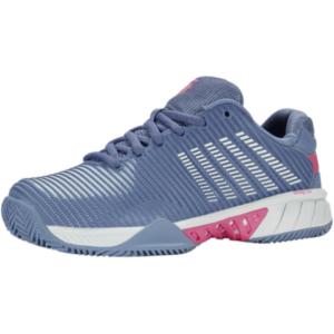 imageKSwiss Womens Hypercourt Express 2 HB  Clay Court Tennis ShoeInfinityBlue BlushCarmine Rose