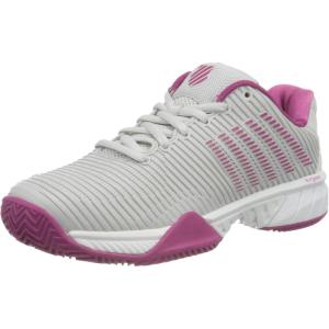 imageKSwiss Womens Hypercourt Express 2 HB  Clay Court Tennis ShoeNimbus CloudCactus FlowerWhite