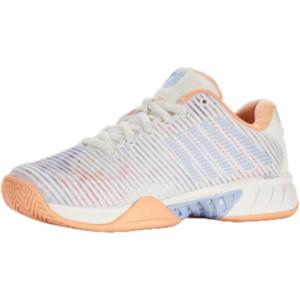 imageKSwiss Womens Hypercourt Express 2 Tennis ShoeStar WhitePeach FuzzHeather