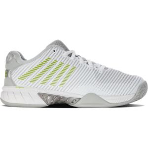 imageKSwiss Womens Hypercourt Express 2 Tennis ShoeWhiteGray VioletLime Green
