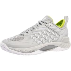 imageKSwiss Womens Hypercourt Supreme 2 Tennis ShoeGray VioletWhiteLime Green