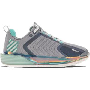imageKSwiss Womens Ultrashot 3 Tennis ShoeAlloyBrilliant WhiteTurquoise