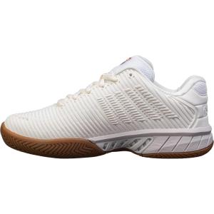 imageKSwiss Womens Hypercourt Express 2 Indoor Tennis ShoeBright WhiteGum