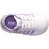 imageKSwiss Kids Classic Pro SneakerWhiteSilverPurple Rose