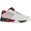 imageKSwiss Kids Hypercourt Express 2 Tennis ShoeBright WhiteStretch LimoHigh Risk Red