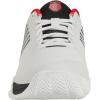 imageKSwiss Kids Hypercourt Express 2 Tennis ShoeBright WhiteStretch LimoHigh Risk Red