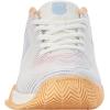 imageKSwiss Kids Hypercourt Express 2 Tennis ShoeStar WhitePeach FuzzHeather