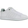 imageKSwiss Womens Base Court SneakerWhiteCanary GreenFrosty Green