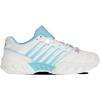 imageKSwiss Womens Bigshot Light 4 Tennis ShoeBrilliant WhiteAngel BlueSheer Lilac