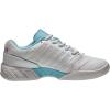 imageKSwiss Womens Bigshot Light 4 Tennis ShoeBrilliant WhiteAngel BlueSheer Lilac