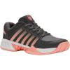 imageKSwiss Womens Express Light Pickleball ShoeAsphaltSteel GrayPeach