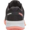imageKSwiss Womens Express Light Pickleball ShoeAsphaltSteel GrayPeach