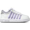 imageKSwiss Kids Classic Pro SneakerWhiteSilverPurple Rose