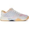 imageKSwiss Kids Hypercourt Express 2 Tennis ShoeStar WhitePeach FuzzHeather