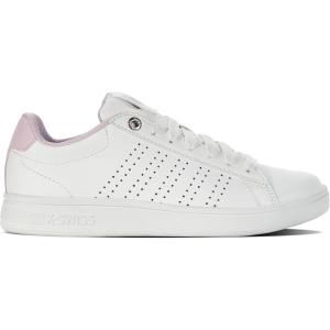 imageKSwiss Womens Base Court SneakerBrilliant WhiteLilac SnowGray Violet