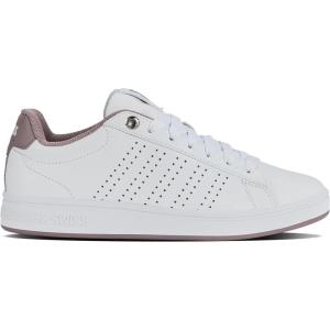 imageKSwiss Womens Base Court SneakerWhiteGray VioletPurple Dove