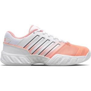 imageKSwiss Womens Bigshot Light 4 Tennis ShoePeach AmberWhiteAsphalt