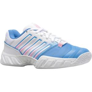 imageKSwiss Womens Bigshot Light 4 Tennis ShoeSilver Lake BlueWhiteOrchid Pink