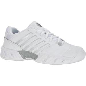 imageKSwiss Womens Bigshot Light 4 Tennis ShoeWhite Highrise Silver