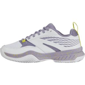 imageKSwiss Womens SpeedEx Padel ShoeWhiteWisteriaEvening Primrose
