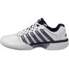 imageKSwiss Mens Hypercourt Express Leather Tennis ShoeWhiteNavySilver