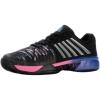 imageKSwiss Mens Express Light 3 Padel ShoeBlackTrue BlueNeon Pink