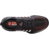 imageKSwiss Mens Pickleball Supreme ShoeJet BlackSteel GraySpicy Orange