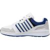 imageKSwiss Mens Rival Trainer T SneakerWhiteClassic BlueLunar Rock