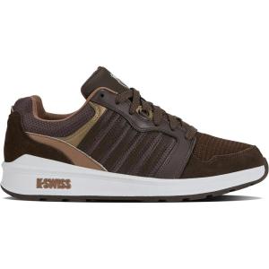 imageKSwiss Mens Rival Trainer T SneakerChocolate BrownToasted Coconut
