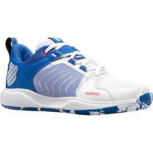 imageKSwiss Mens Ultrashot Team Tennis ShoeWhiteClassic BlueBerry Red