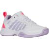 imageKSwiss Womens Court Express 2 Tennis ShoeWhiteOrchid PetalNeon Blaze
