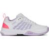 imageKSwiss Womens Court Express 2 Tennis ShoeWhiteOrchid PetalNeon Blaze