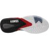 imageKSwiss Mens Ultrashot 4 Tennis ShoeWhiteBlackMars Red