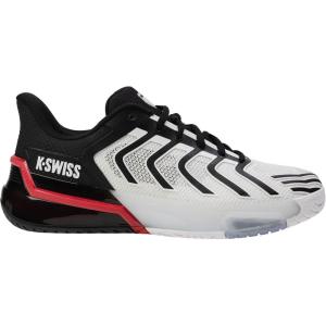 imageKSwiss Mens Ultrashot 4 Tennis ShoeWhiteBlackMars Red