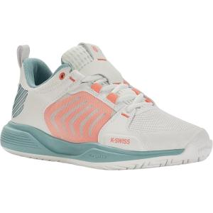 imageKSwiss Womens Ultrashot Team Tennis ShoeBlanc De BlancNile BlueDesert Flower