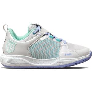 imageKSwiss Womens Ultrashot Team Tennis ShoeNimbus CloudNeon PurpleNeon Teal
